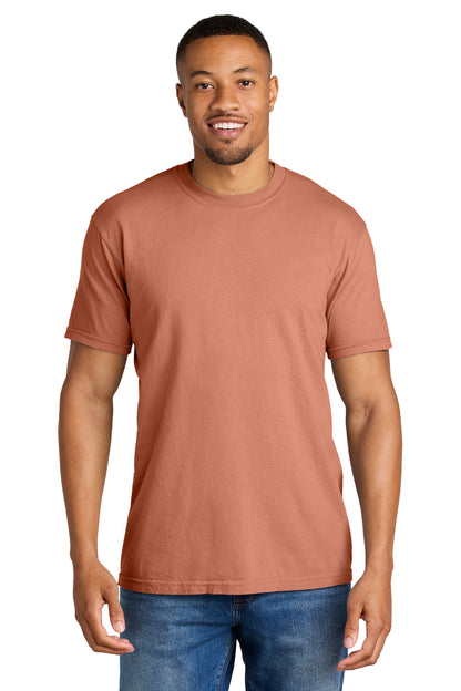 COMFORT COLORS  Heavyweight Ring Spun Tee. 1717 in Terracotta