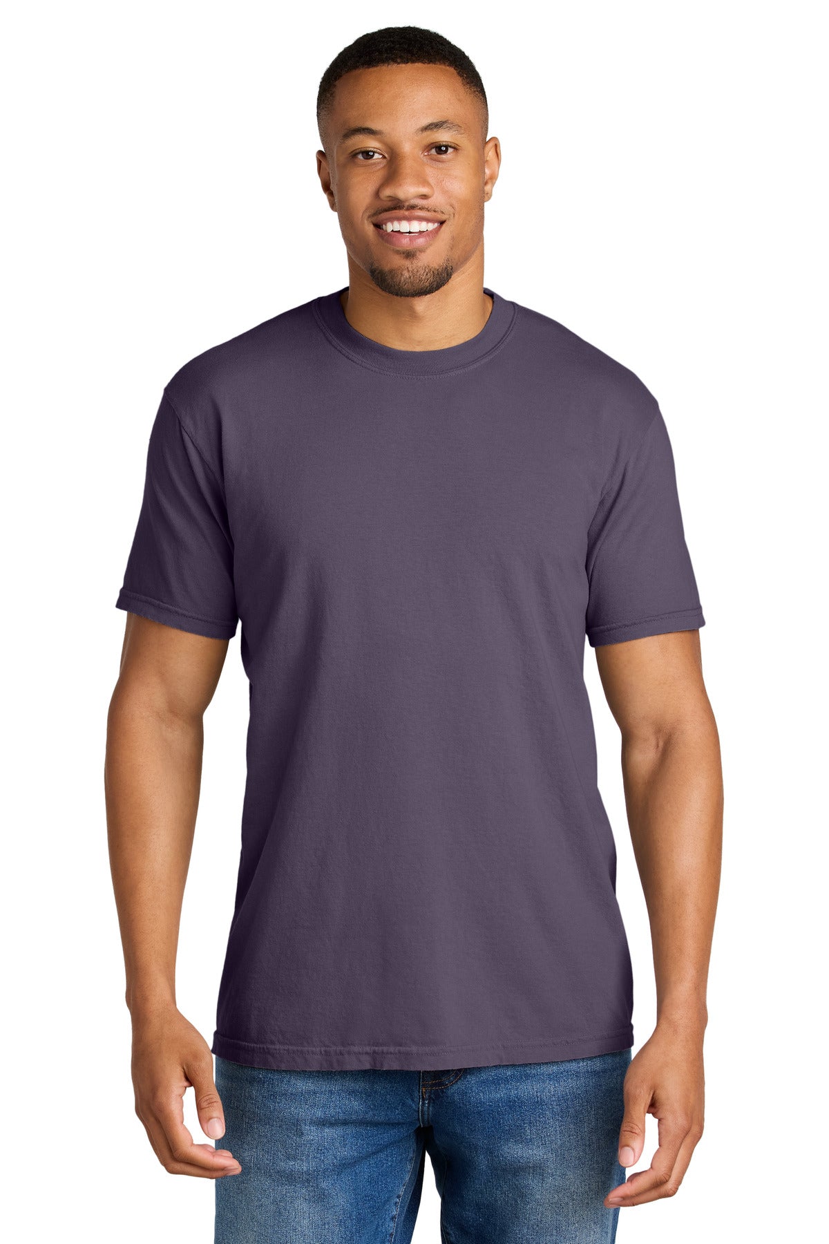 COMFORT COLORS  Heavyweight Ring Spun Tee. 1717 in Wine