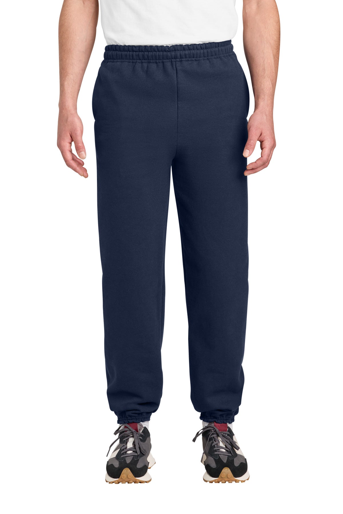 Gildan Heavy Blend Pocket Sweatpant 18100 in Navy