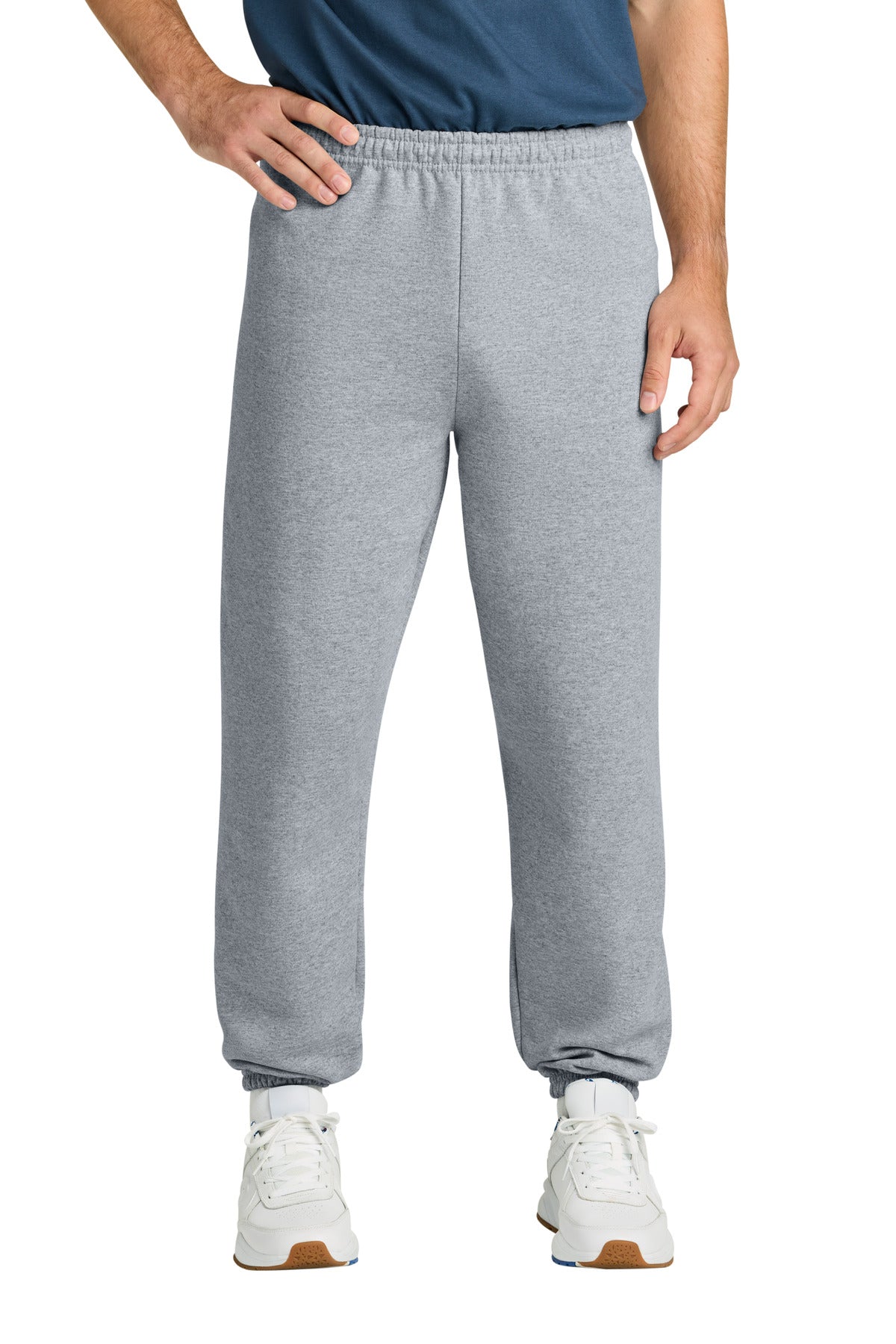 Gildan Heavy Blend Sweatpant.  18200 in Sport Grey