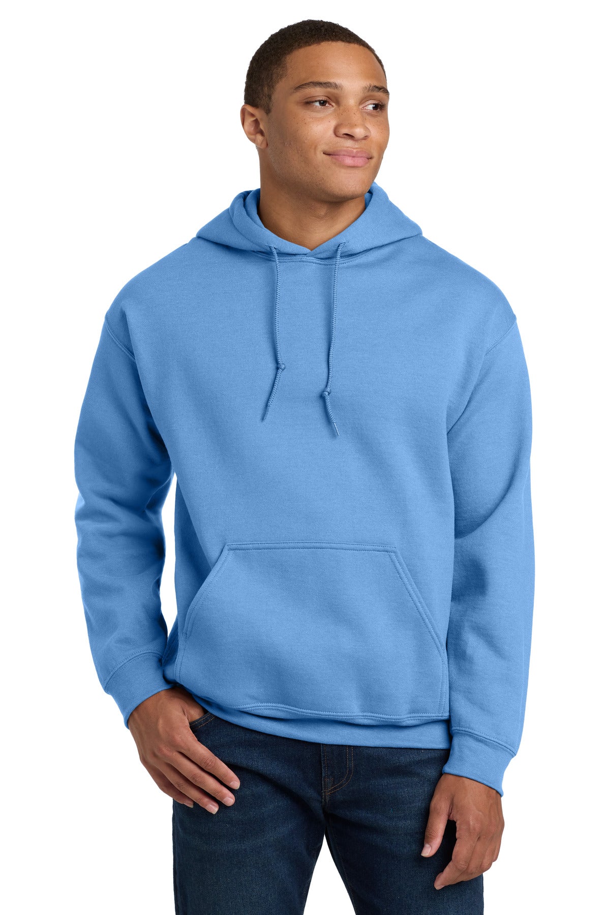 Gildan - Heavy Blend Hooded Sweatshirt.  18500 in Carolina Blue