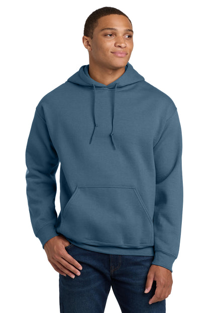 Gildan - Heavy Blend Hooded Sweatshirt.  18500 in Indigo Blue