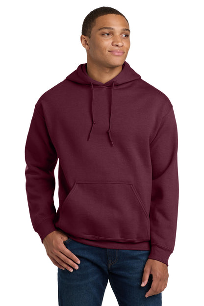 Gildan - Heavy Blend Hooded Sweatshirt.  18500 in Maroon
