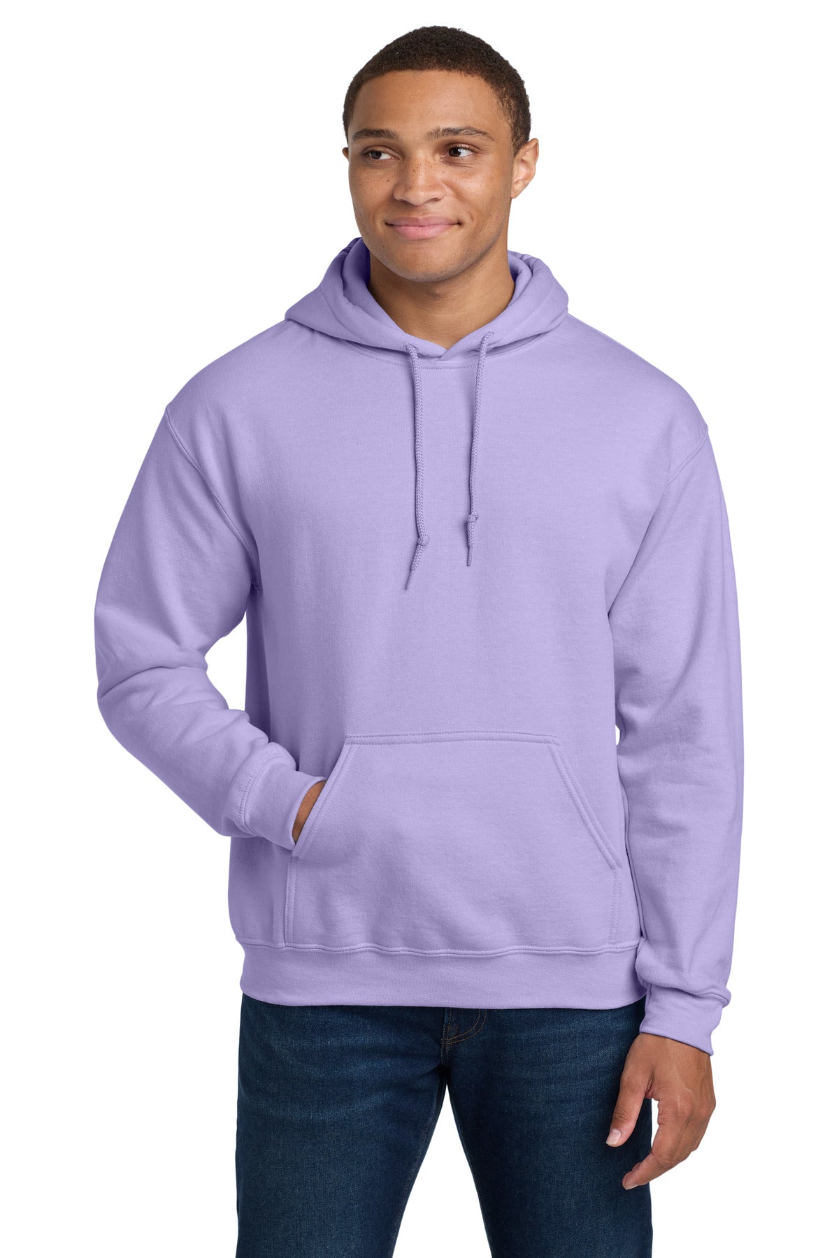 Gildan - Heavy Blend Hooded Sweatshirt.  18500 in Orchid