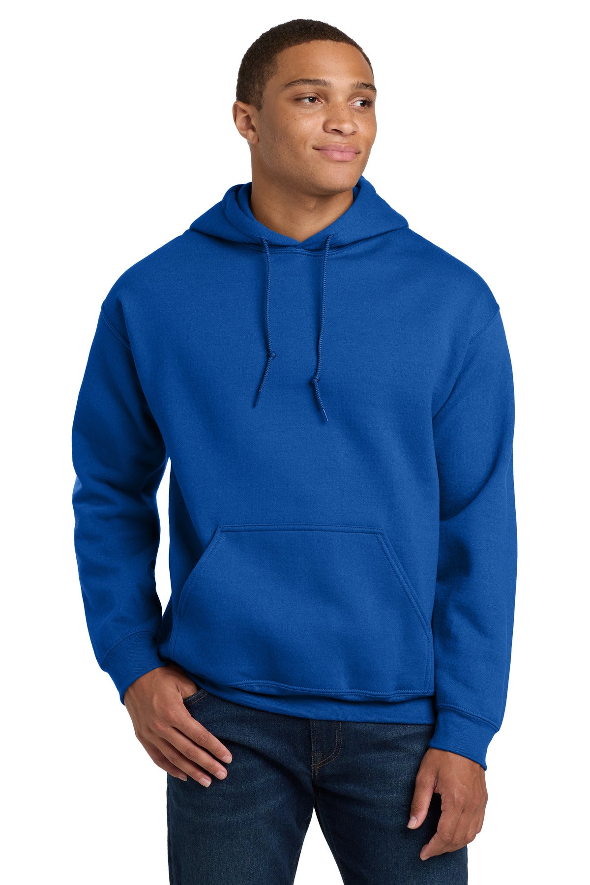 Gildan - Heavy Blend Hooded Sweatshirt.  18500 in Royal