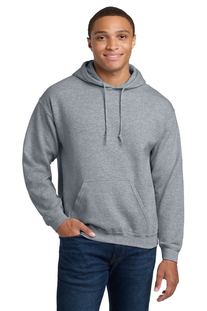 Gildan - Heavy Blend Hooded Sweatshirt.  18500 in Sport Grey