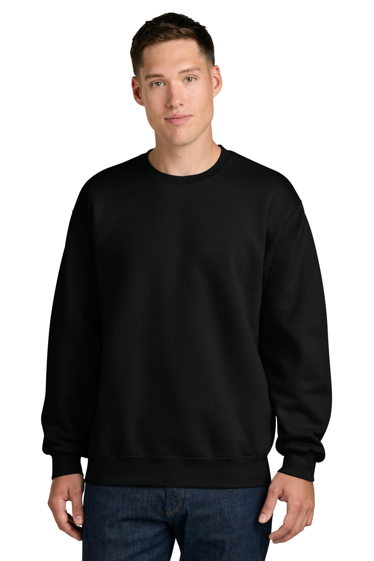 Gildan Hammer Maxweight Crewneck Sweatshirt 19000 in Pitch Black