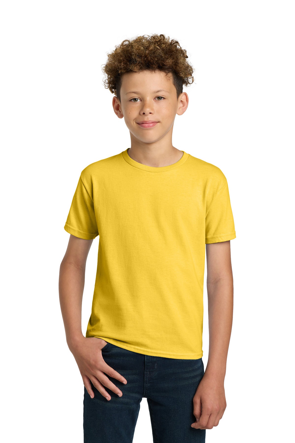 Gildan - Youth Ultra Cotton100% US Cotton T-Shirt. 2000B in Daisy