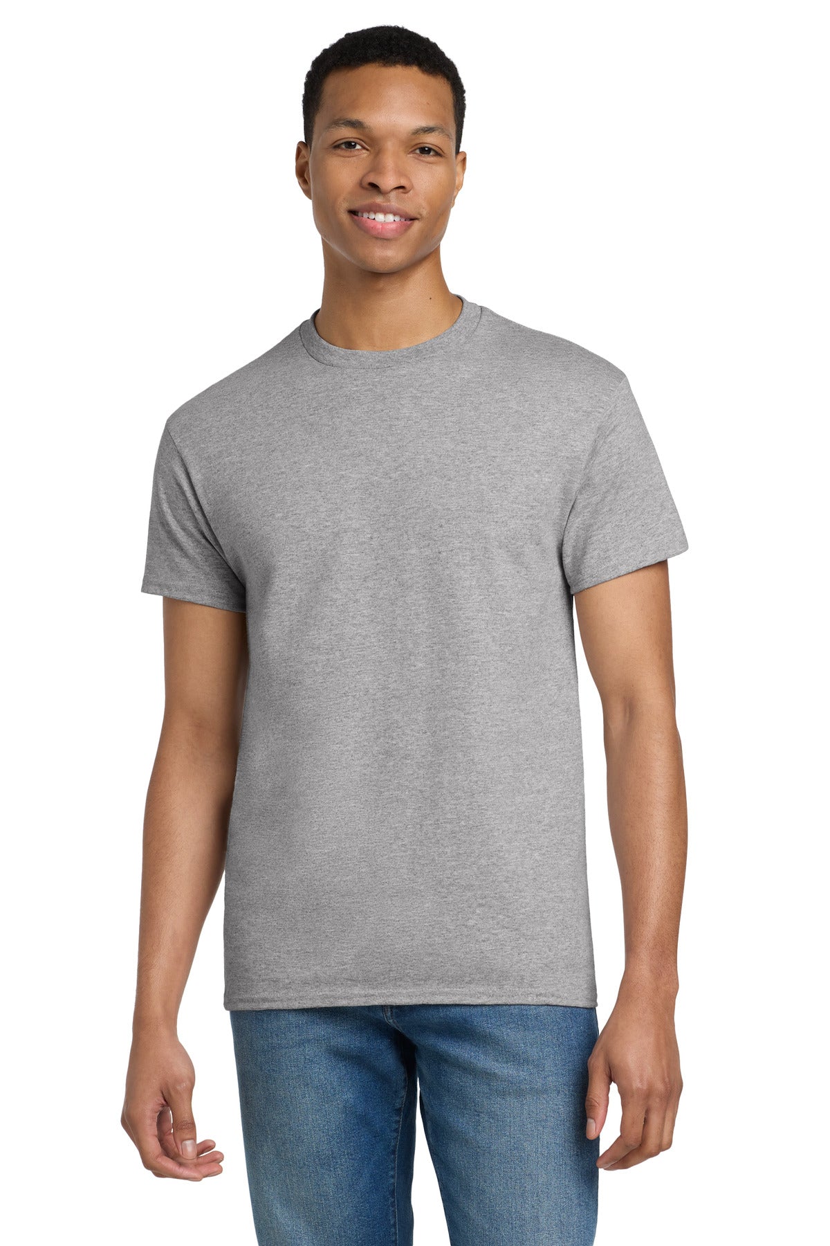 Gildan Tall 100% US Cotton T-Shirt 2000T in Sport Grey