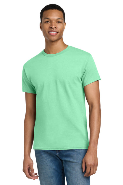 Gildan - Ultra Cotton 100% US Cotton T-Shirt.  2000 in Mint Green