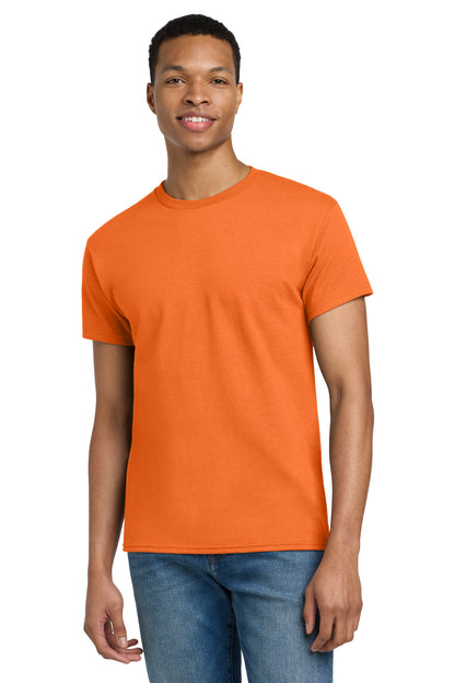 Gildan - Ultra Cotton 100% US Cotton T-Shirt.  2000 in S. Orange