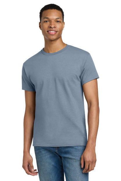 Gildan - Ultra Cotton 100% US Cotton T-Shirt.  2000 in Stone Blue