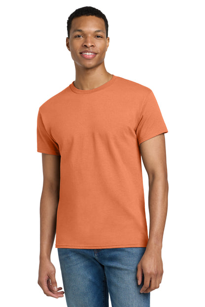 Gildan - Ultra Cotton 100% US Cotton T-Shirt.  2000 in Tangerine