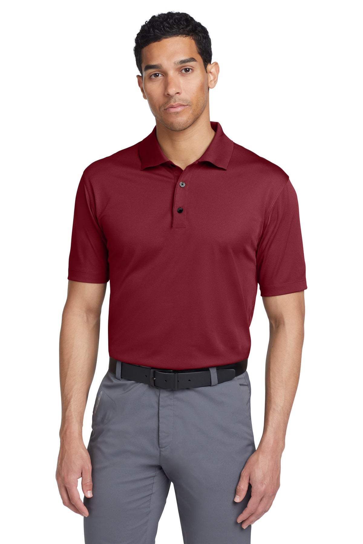 Nike Tech Basic Dri-FIT Polo.  203690 in Team Red