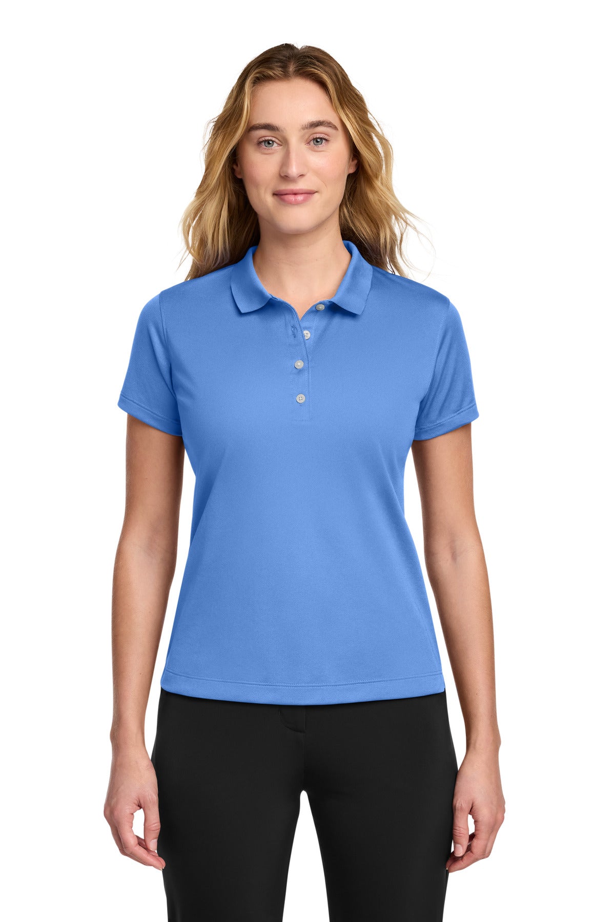 Nike Women's Tech Basic Dri-FIT Polo.  203697 in University Blue