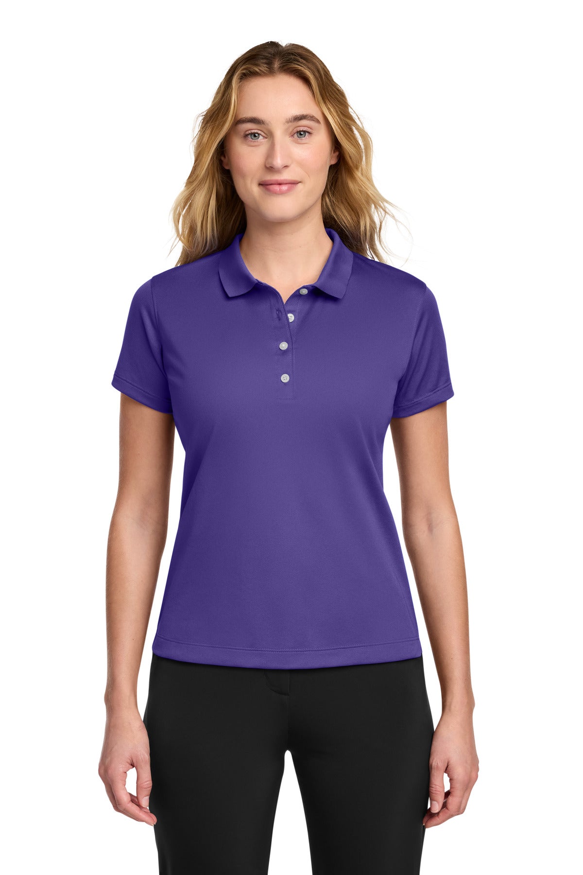 Nike Women's Tech Basic Dri-FIT Polo.  203697 in Varsity Purple
