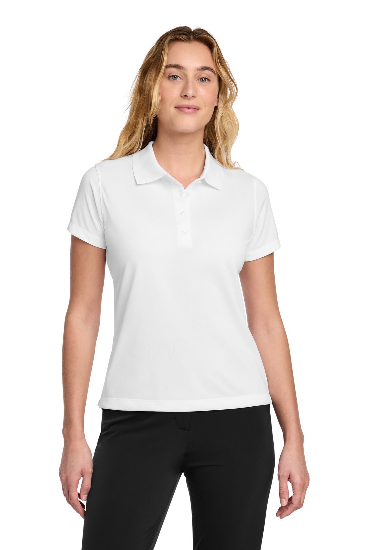 Nike Women's Tech Basic Dri-FIT Polo.  203697 in White