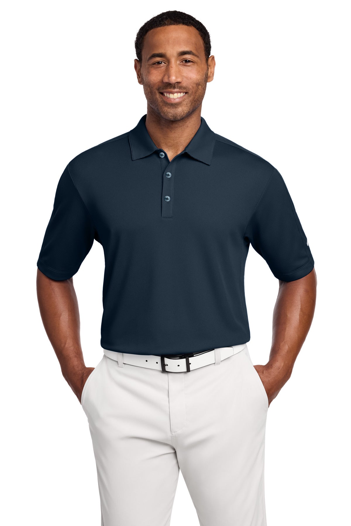 Nike Tech Sport Dri-FIT Polo.  266998 in Navy