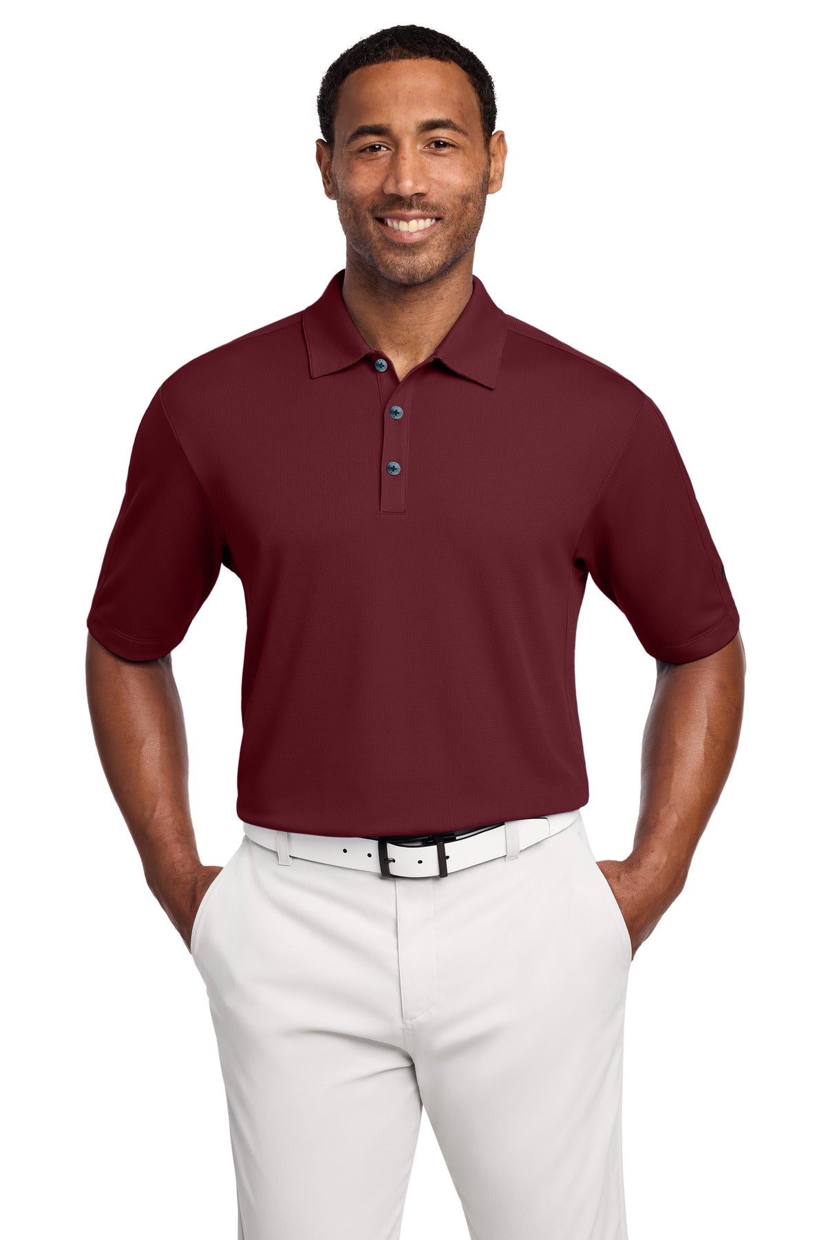 Nike Tech Sport Dri-FIT Polo.  266998 in Team Red