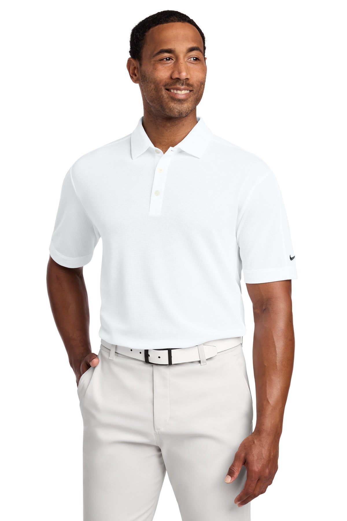 Nike Tech Sport Dri-FIT Polo.  266998 in White