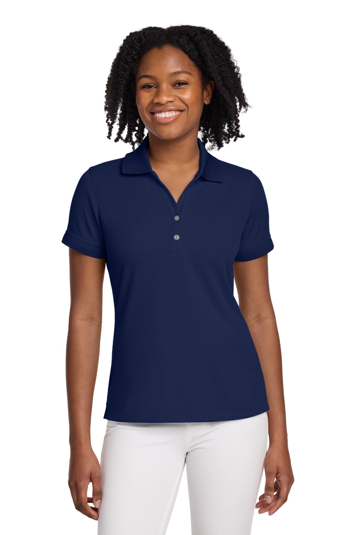 Nike Women's Dri-FIT Classic Polo.  286772 in Midnight Navy