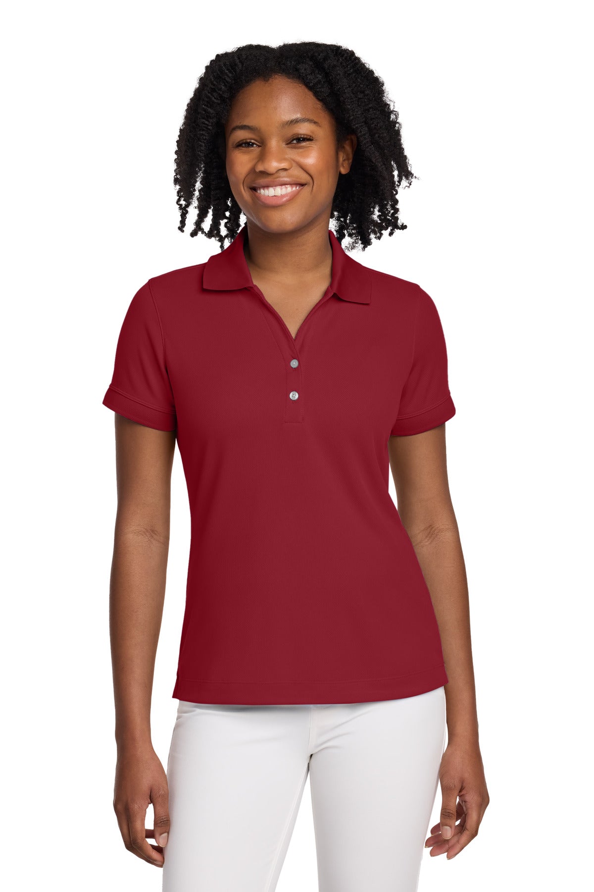 Nike Women's Dri-FIT Classic Polo.  286772 in Varsity Red