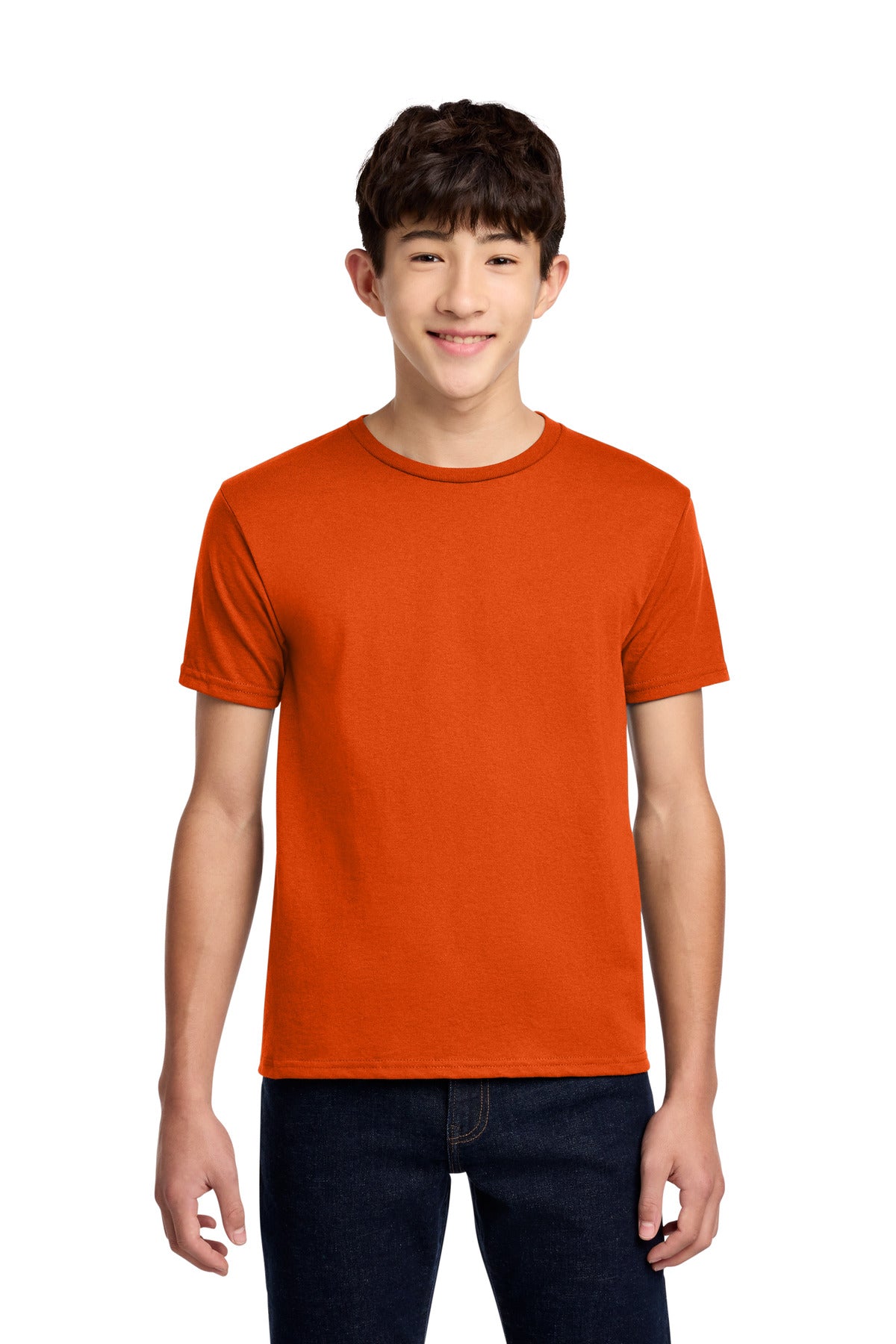 Jerzees - Youth Dri-Power 50/50 Cotton/Poly T-Shirt.  29B in Burnt Orange