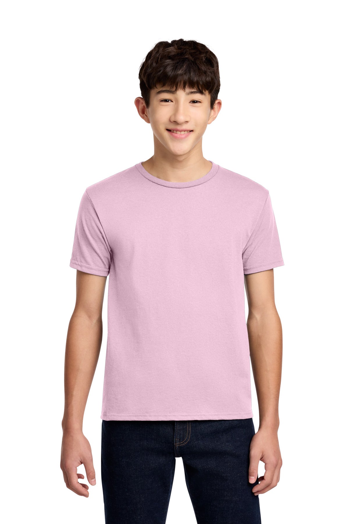 Jerzees - Youth Dri-Power 50/50 Cotton/Poly T-Shirt.  29B in Classic Pink
