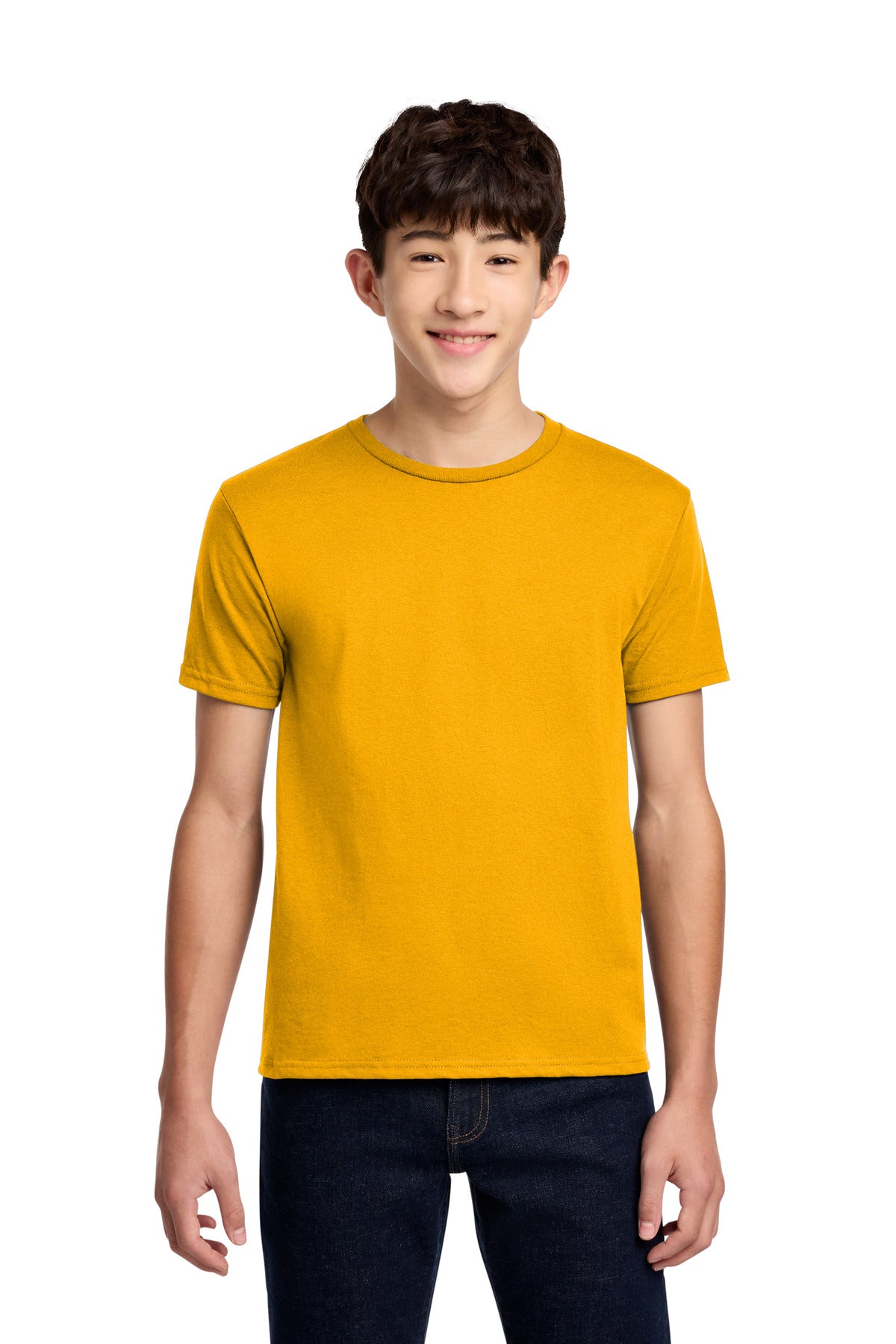Jerzees - Youth Dri-Power 50/50 Cotton/Poly T-Shirt.  29B in Gold