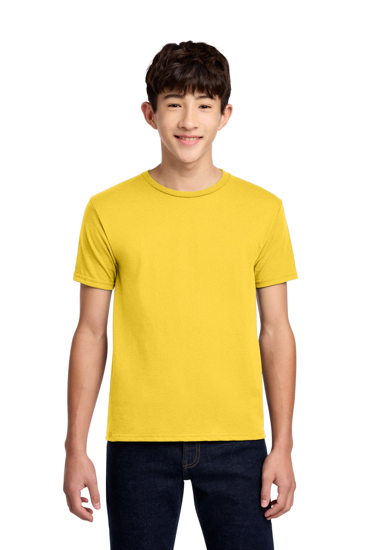 Jerzees - Youth Dri-Power 50/50 Cotton/Poly T-Shirt.  29B in Island Yellow