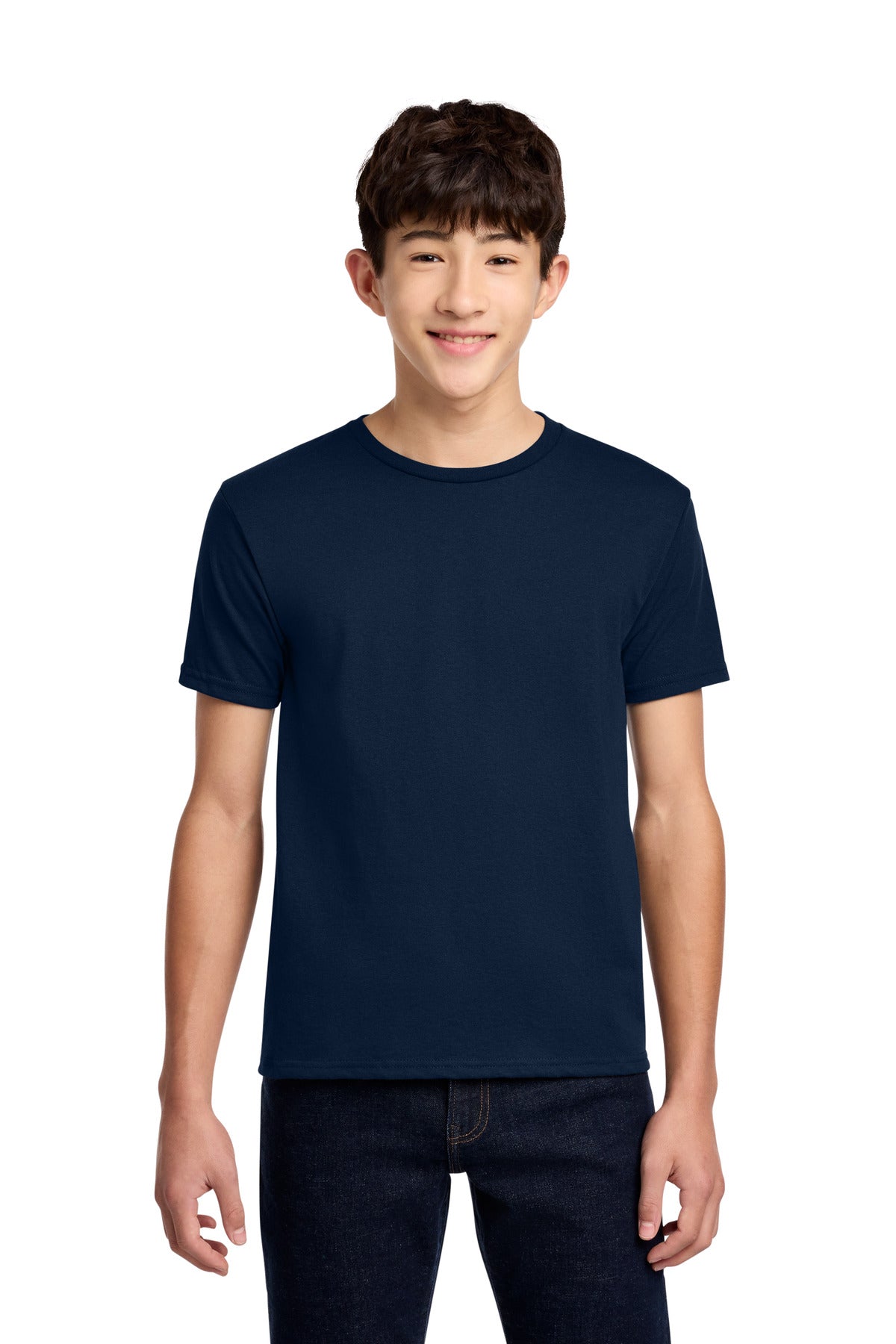 Jerzees - Youth Dri-Power 50/50 Cotton/Poly T-Shirt.  29B in J. Navy
