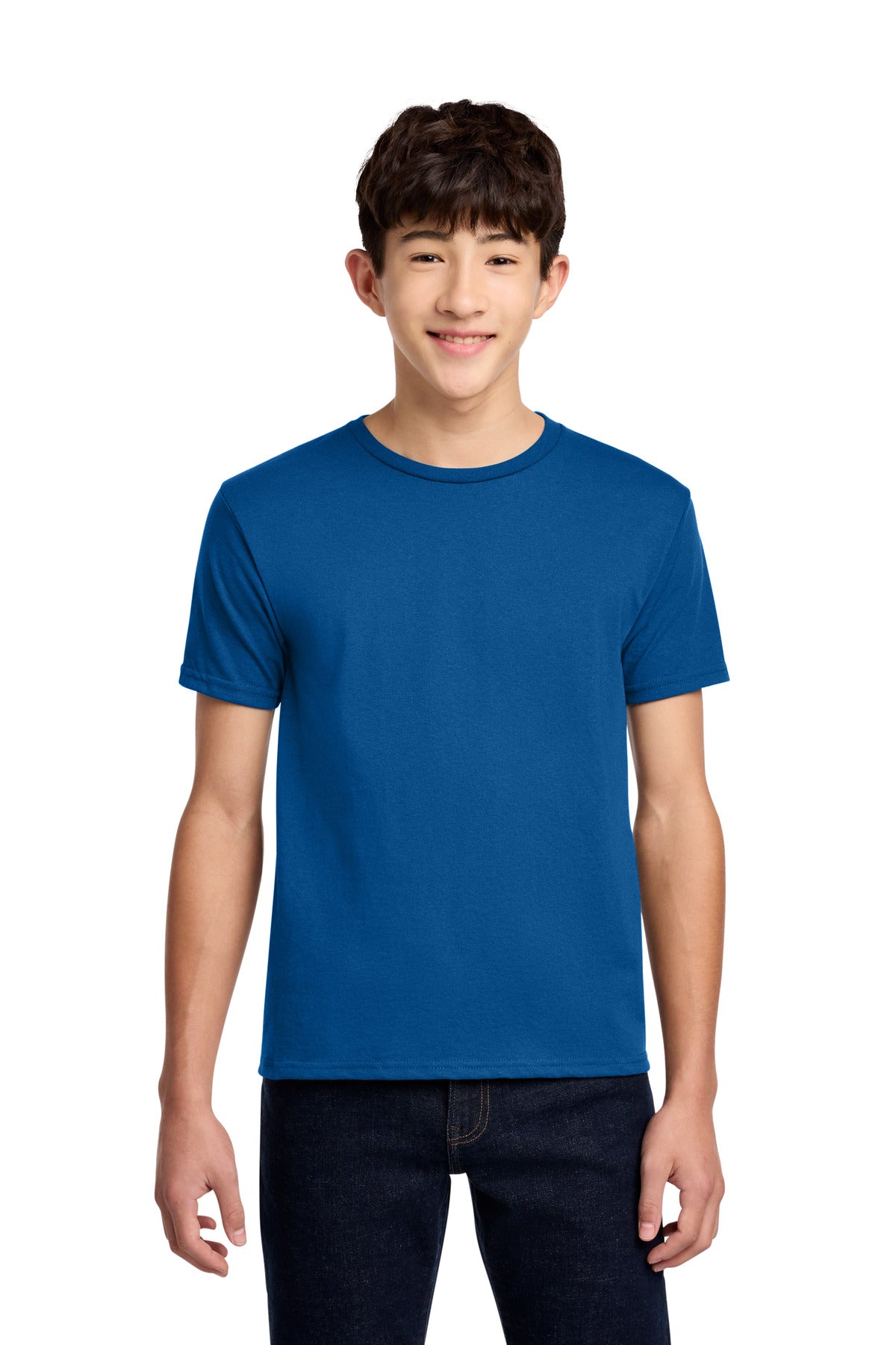 Jerzees - Youth Dri-Power 50/50 Cotton/Poly T-Shirt.  29B in Royal