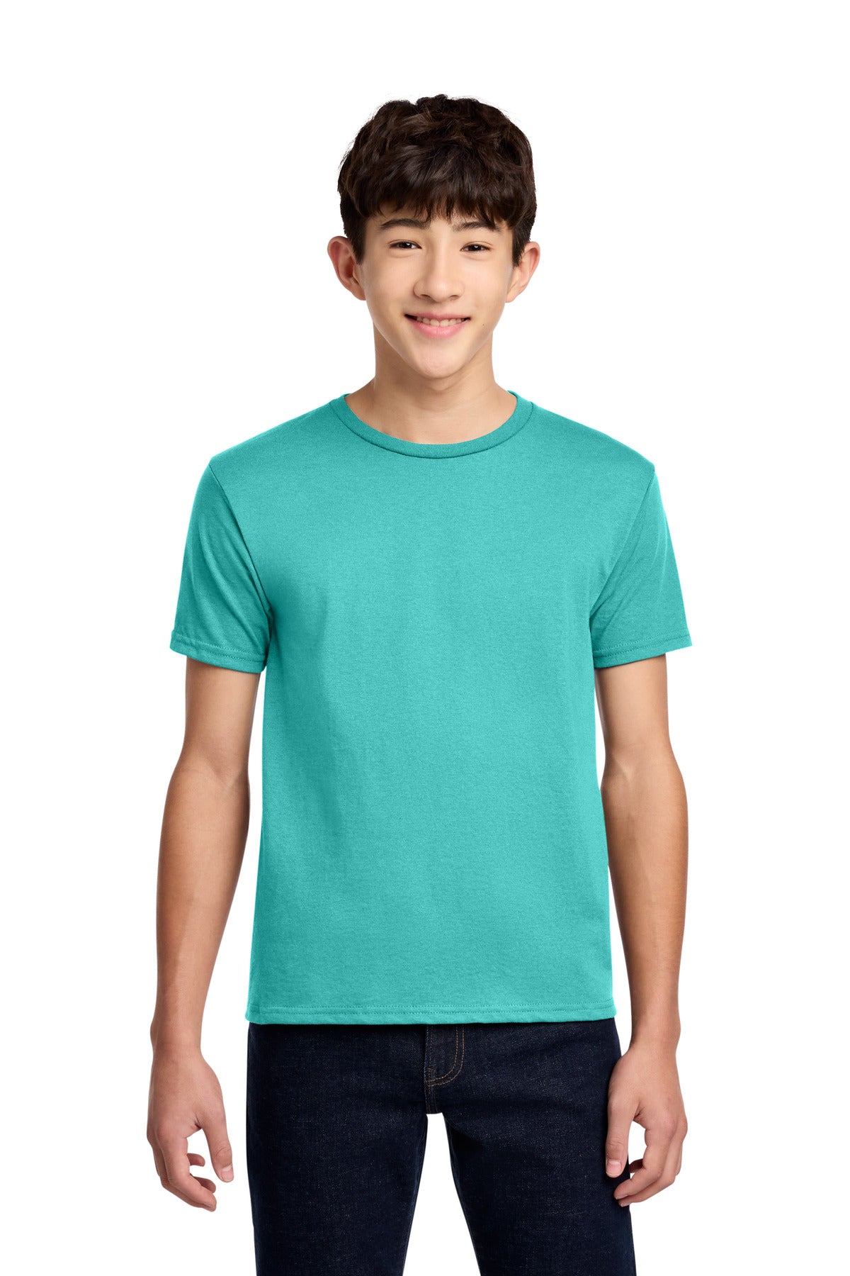Jerzees - Youth Dri-Power 50/50 Cotton/Poly T-Shirt.  29B in Scuba Blue