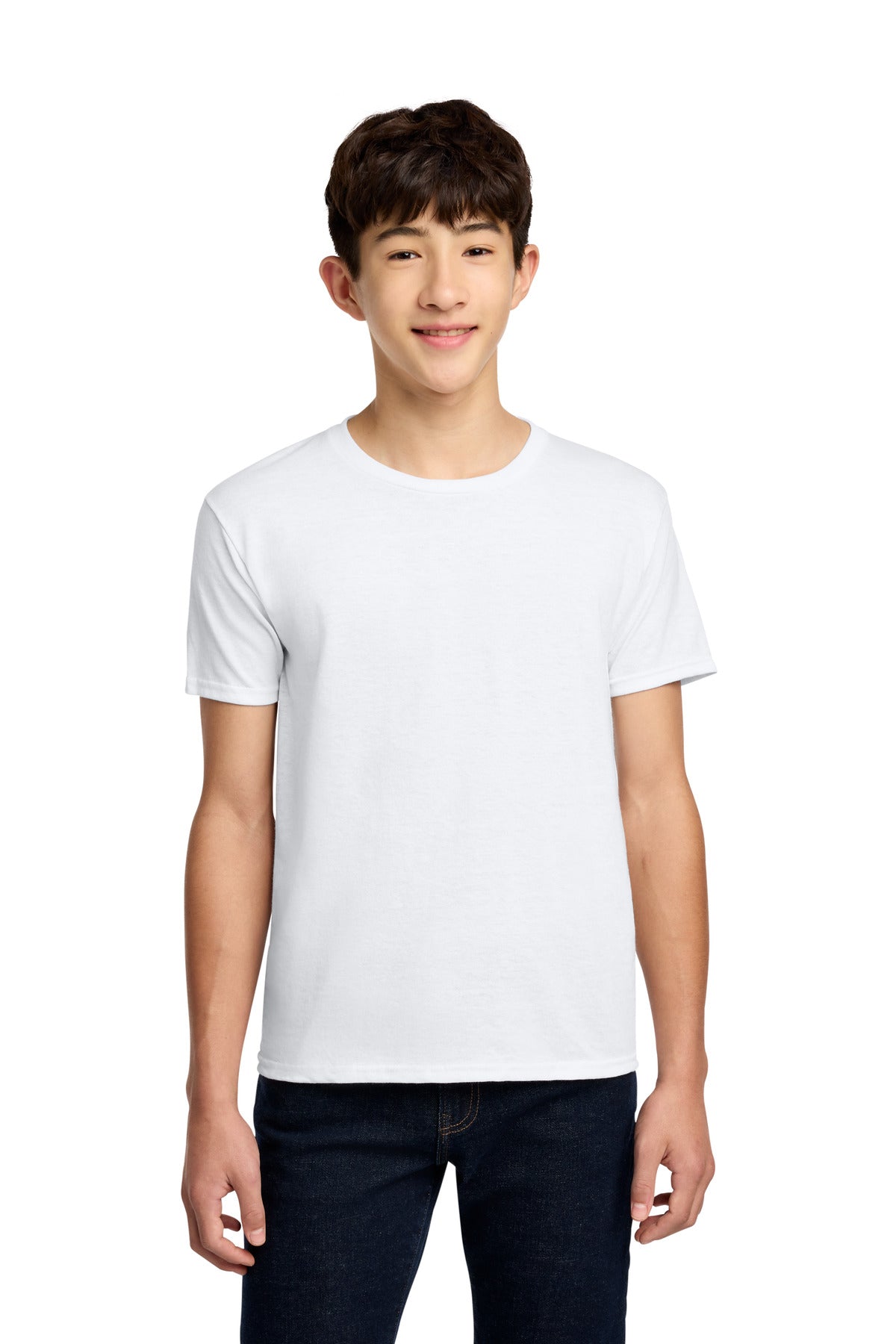 Jerzees - Youth Dri-Power 50/50 Cotton/Poly T-Shirt.  29B in White