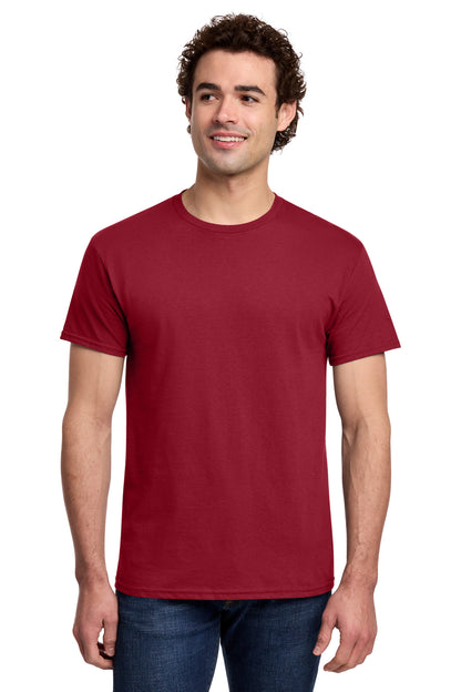 Gildan Light Cotton Tee 3000 in Cherry Red