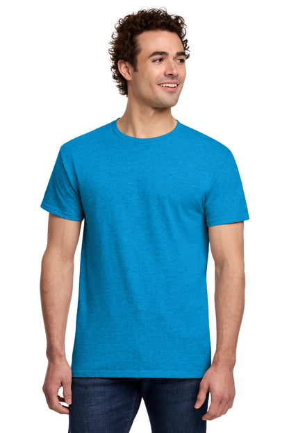 Gildan Light Cotton Tee 3000 in Heather Sapphire