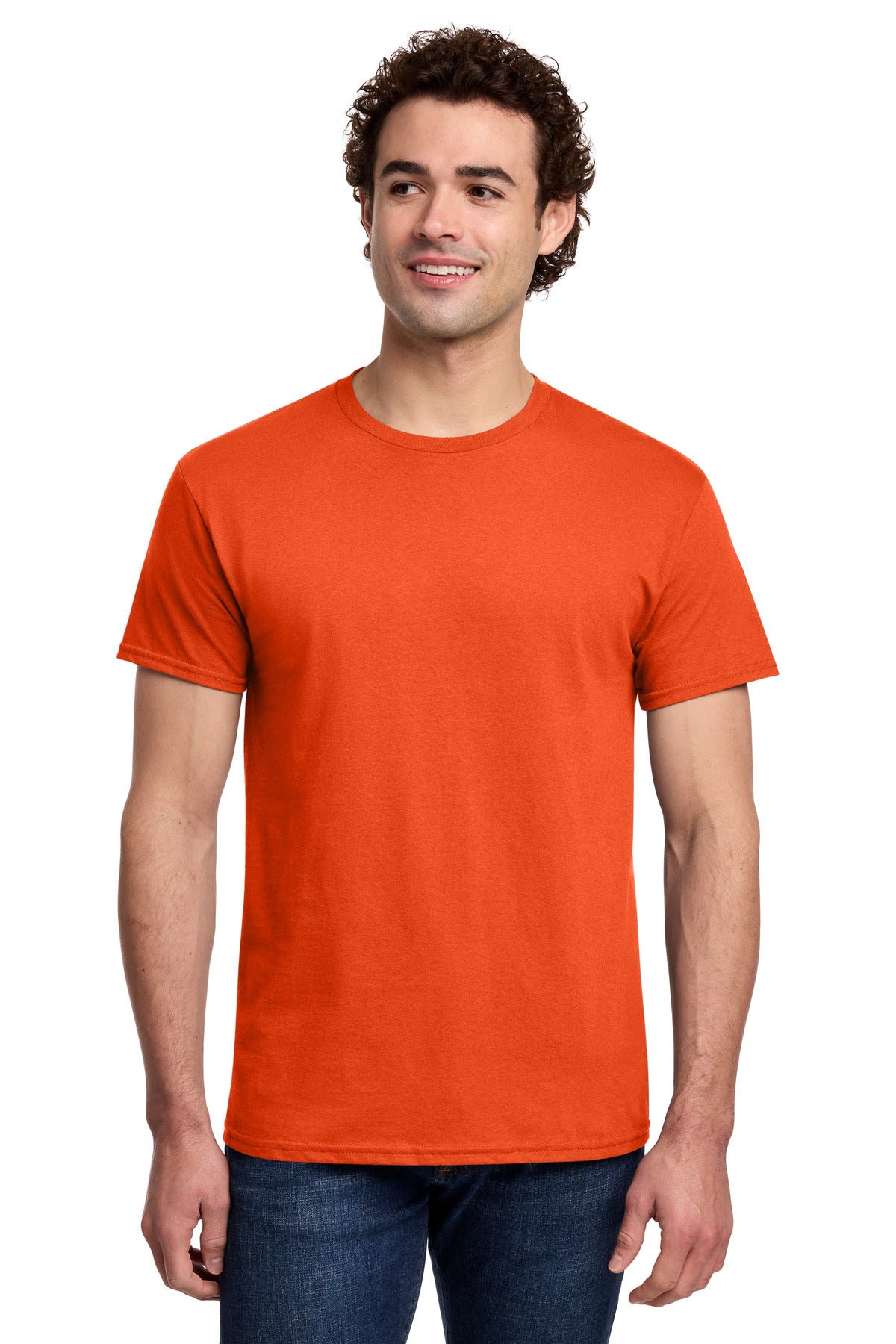 Gildan Light Cotton Tee 3000 in Orange