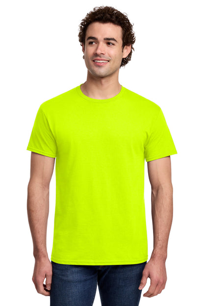 Gildan Light Cotton Tee 3000 in Safety Green