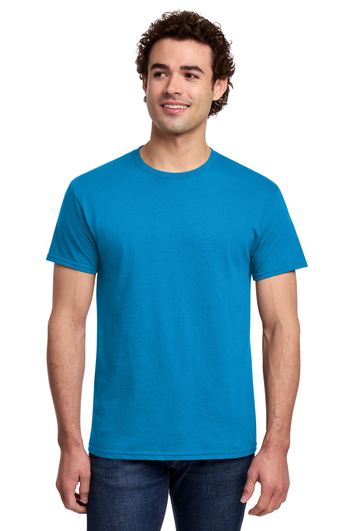 Gildan Light Cotton Tee 3000 in Sapphire