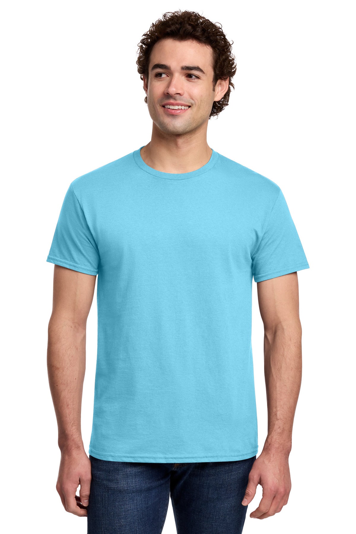 Gildan Light Cotton Tee 3000 in Sky