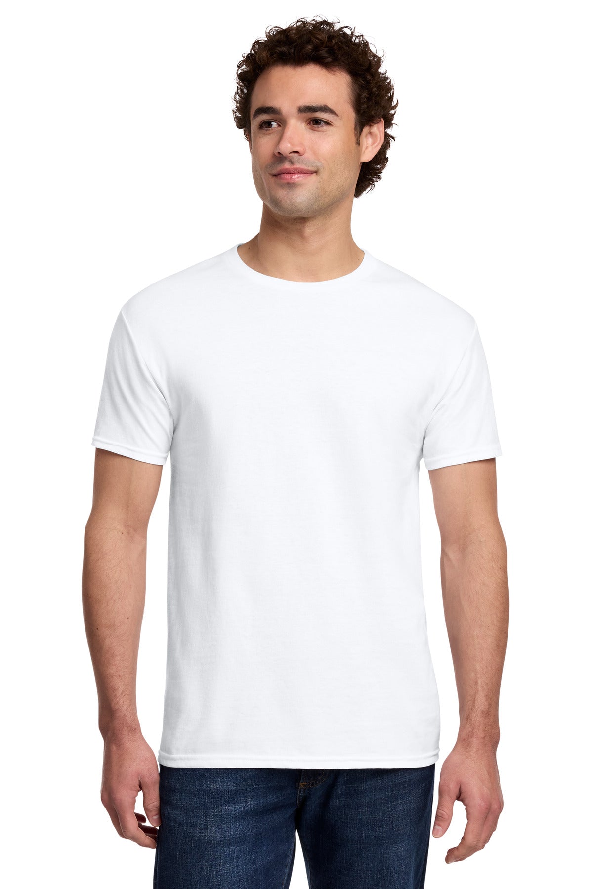 Gildan Light Cotton Tee 3000 in White