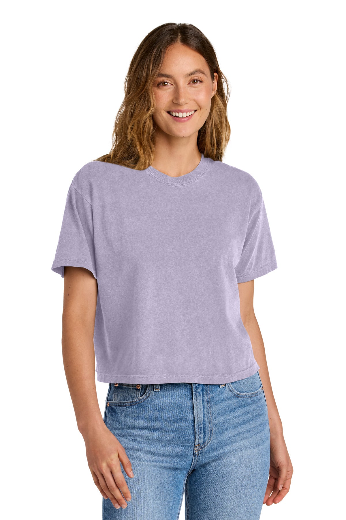 Comfort Colors Women's Heavyweight Boxy Tee 3023CL in Orchid
