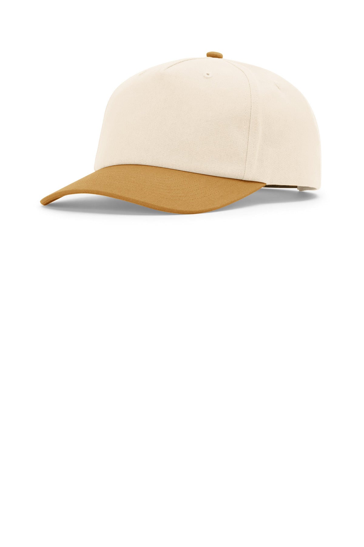Richardson 5-Panel Relaxed Gramps 356 in Cream/ Cream/ Wheat