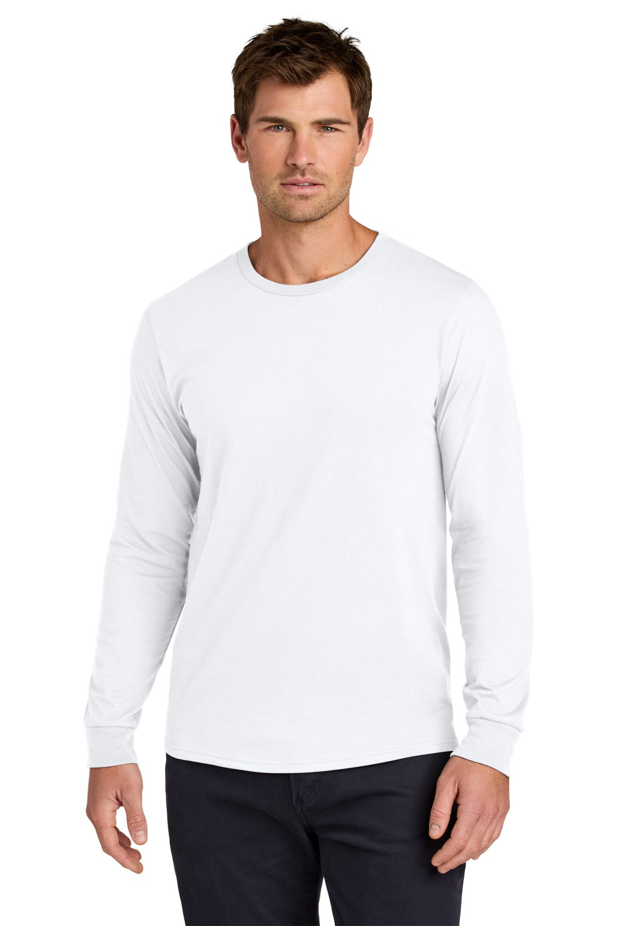 Jerzees Classics Unisex Cotton Long Sleeve T-Shirt 363L in White