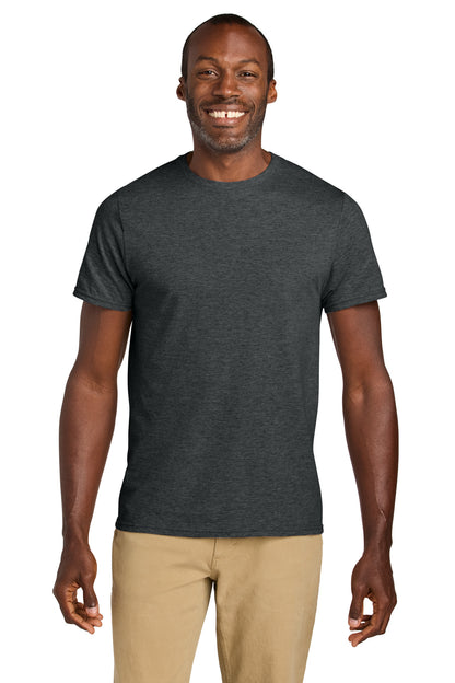 Jerzees Classics Unisex Cotton T-Shirt 363M in Black Heather