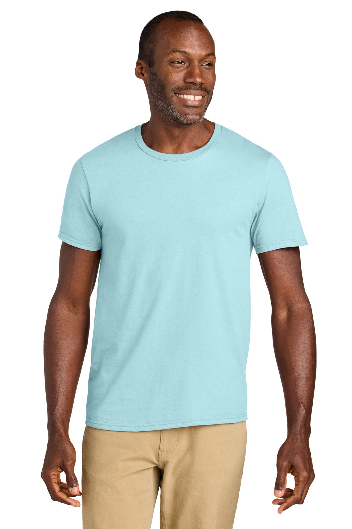 Jerzees Classics Unisex Cotton T-Shirt 363M in Breezy Blue