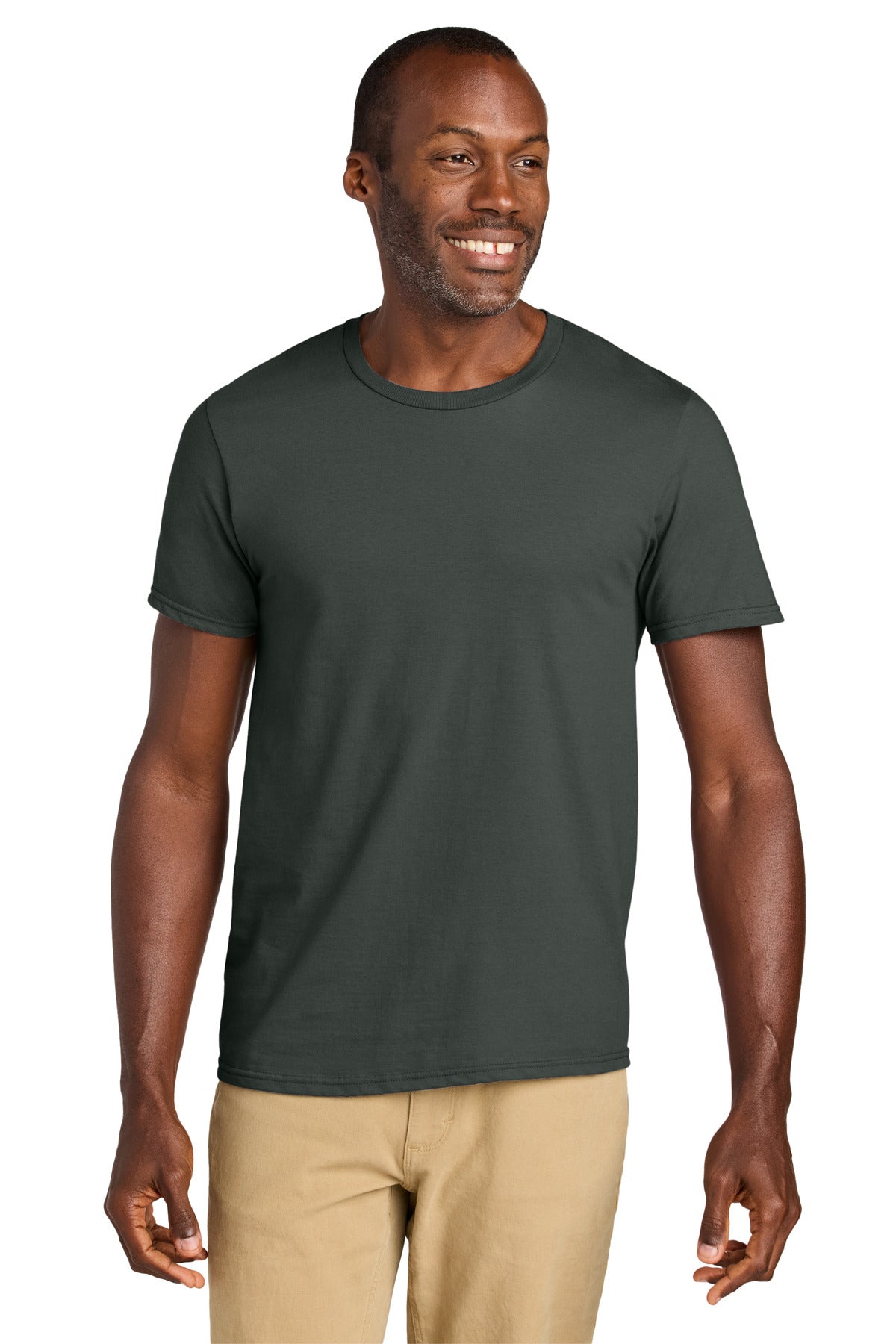 Jerzees Classics Unisex Cotton T-Shirt 363M in Charcoal Grey