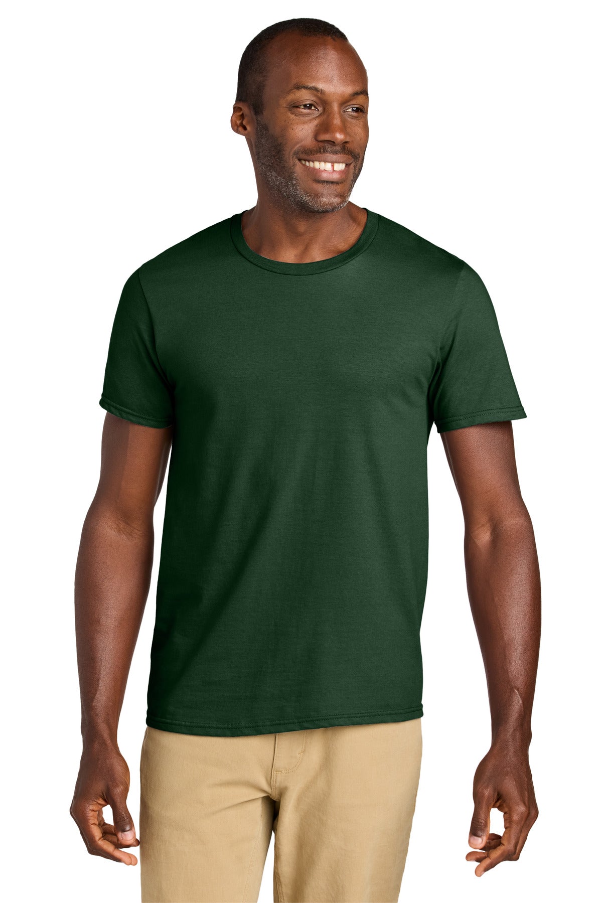 Jerzees Classics Unisex Cotton T-Shirt 363M in Forest Green