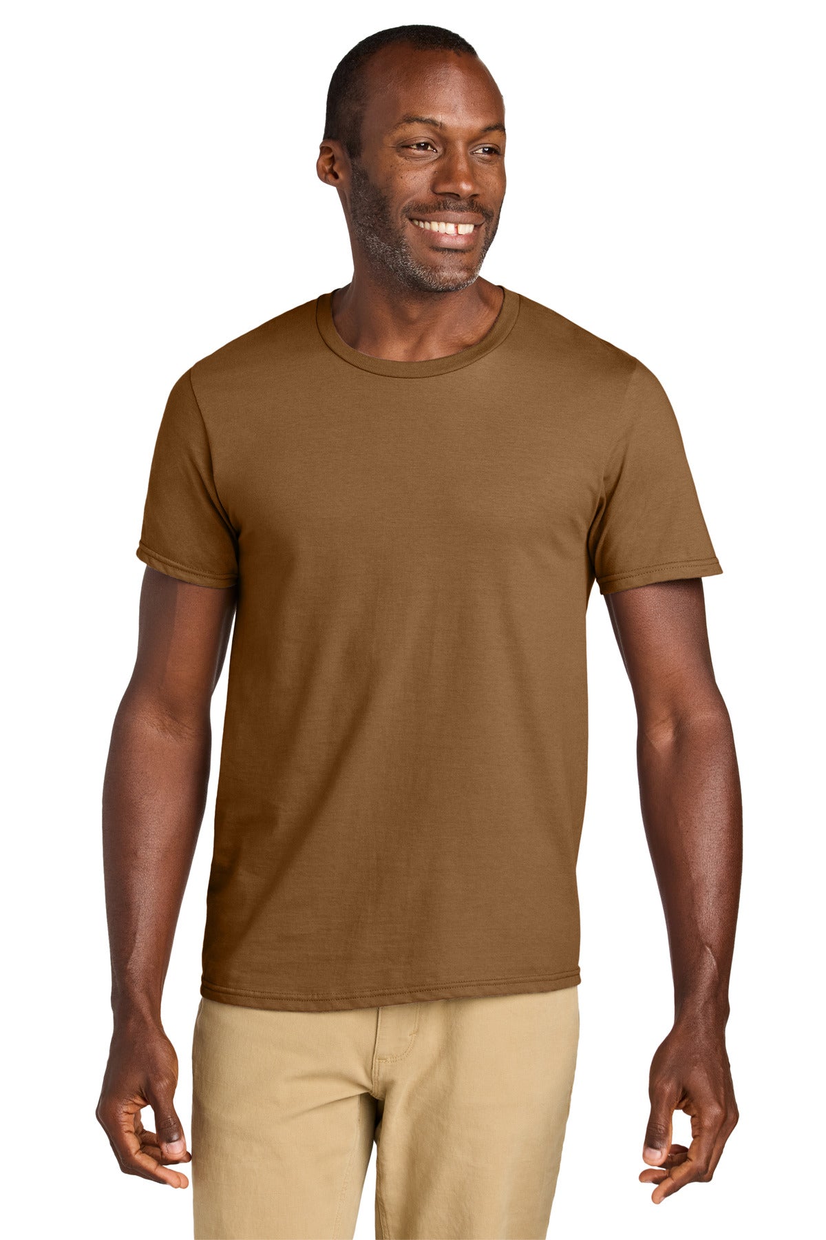 Jerzees Classics Unisex Cotton T-Shirt 363M in Golden Pecan