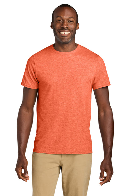 Jerzees Classics Unisex Cotton T-Shirt 363M in Retro Heather Coral